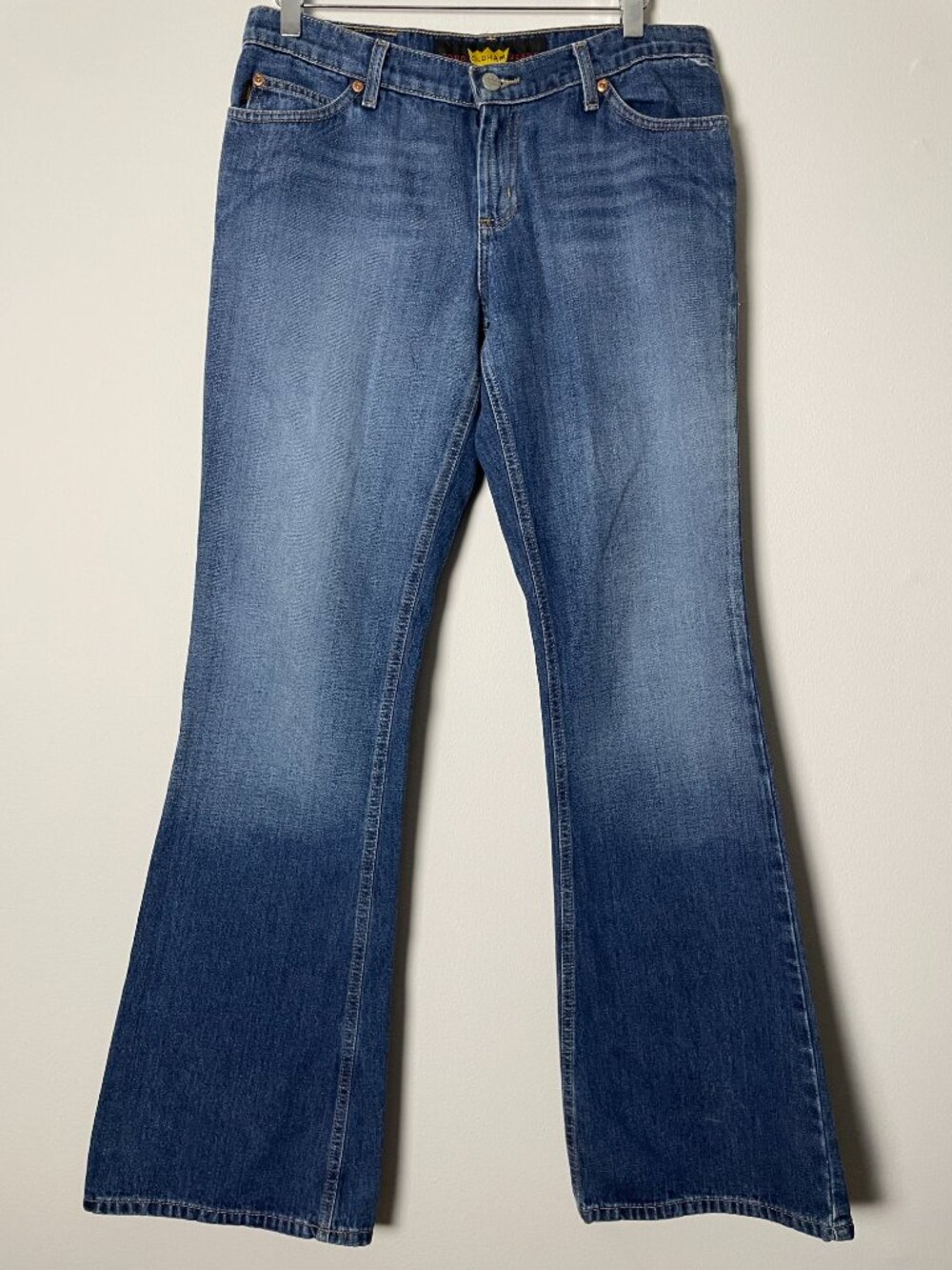 TODD OLDHAM JEANS Vintage Bootcut Denim — Size 9 x 32 Made in Mexico